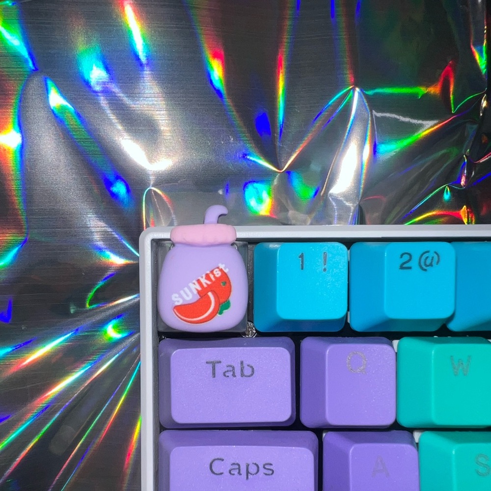 “Sunkist” Custom Keycap